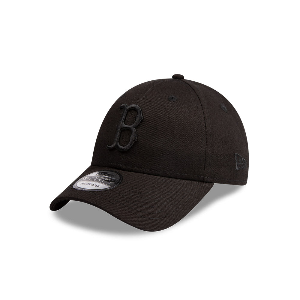New Era 9Forty Strapback MLB Boston Red Sox Black on Black