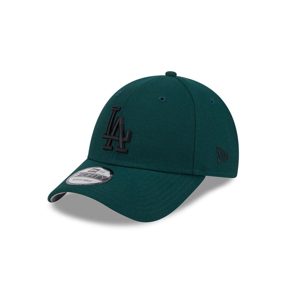 New Era 9Forty Strapback MLB Repreve Black Embroidery Los Angeles Dodgers Dark Green