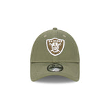 New Era 9Forty Strapback NFL Las Vegas Raiders Olive/White