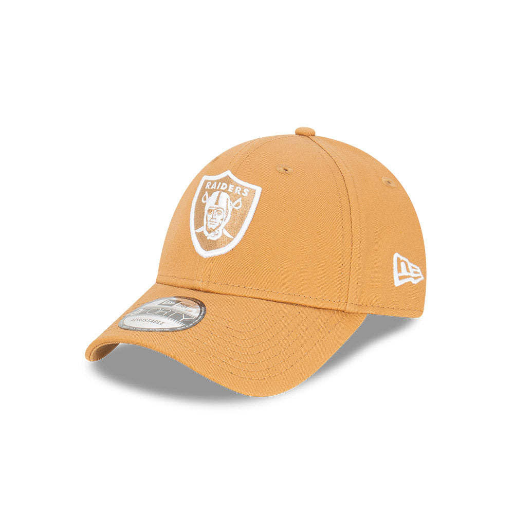 New Era 9Forty Strapback NFL Las Vegas Raiders Wheat/White