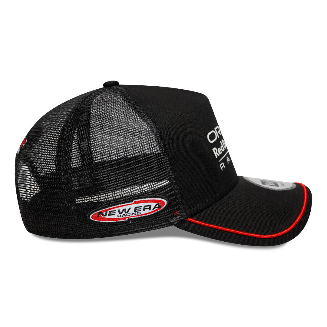 New Era 9Forty Trucker F1 Oracle Red Bull Racing Patch Black