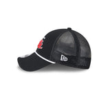 New Era 9Forty Trucker NBA Team Script Chicago Bulls Black