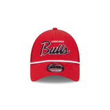 New Era 9Forty Trucker NBA Team Script Chicago Bulls Red