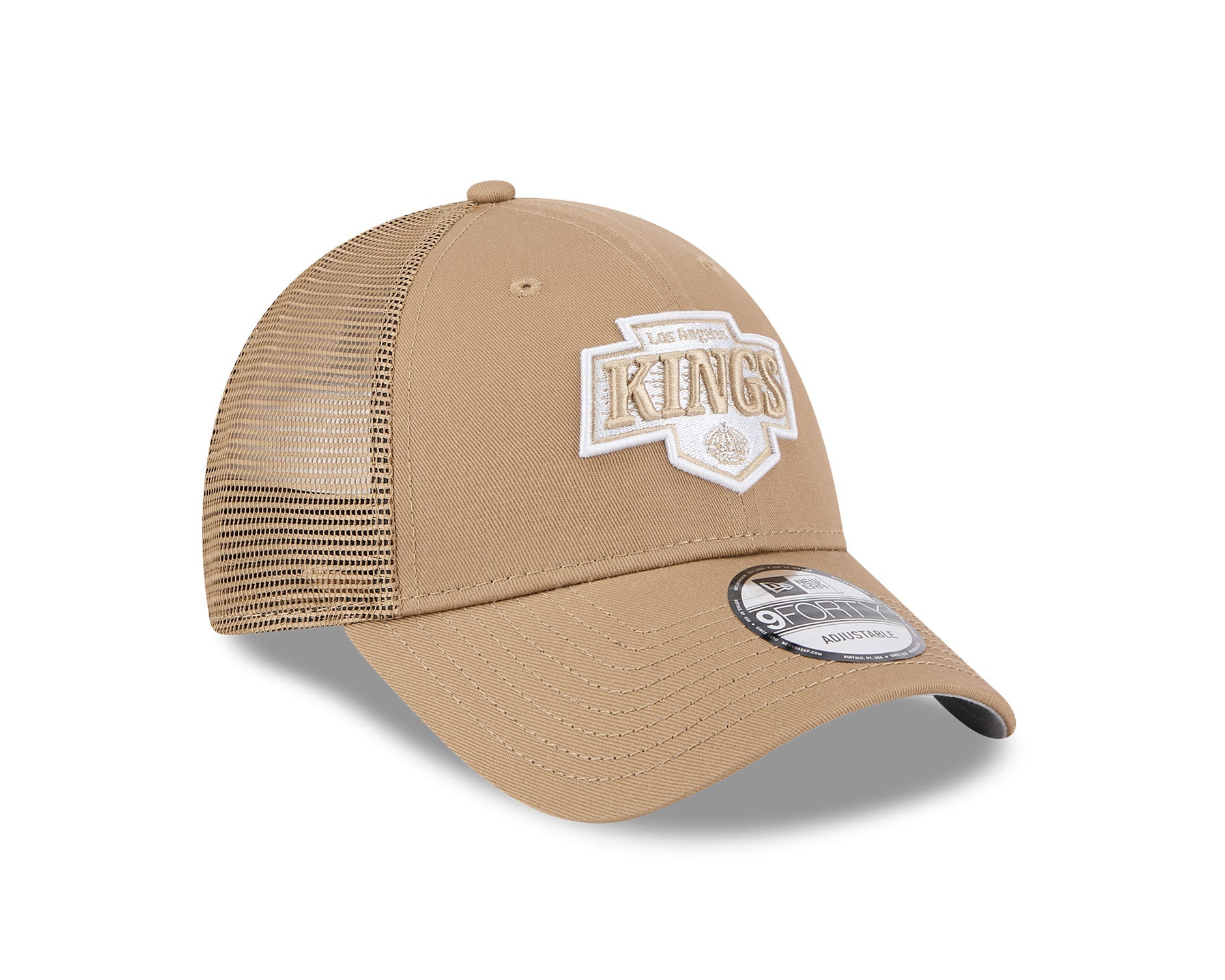New Era 9Forty Trucker NHL Los Angeles Kings Khaki