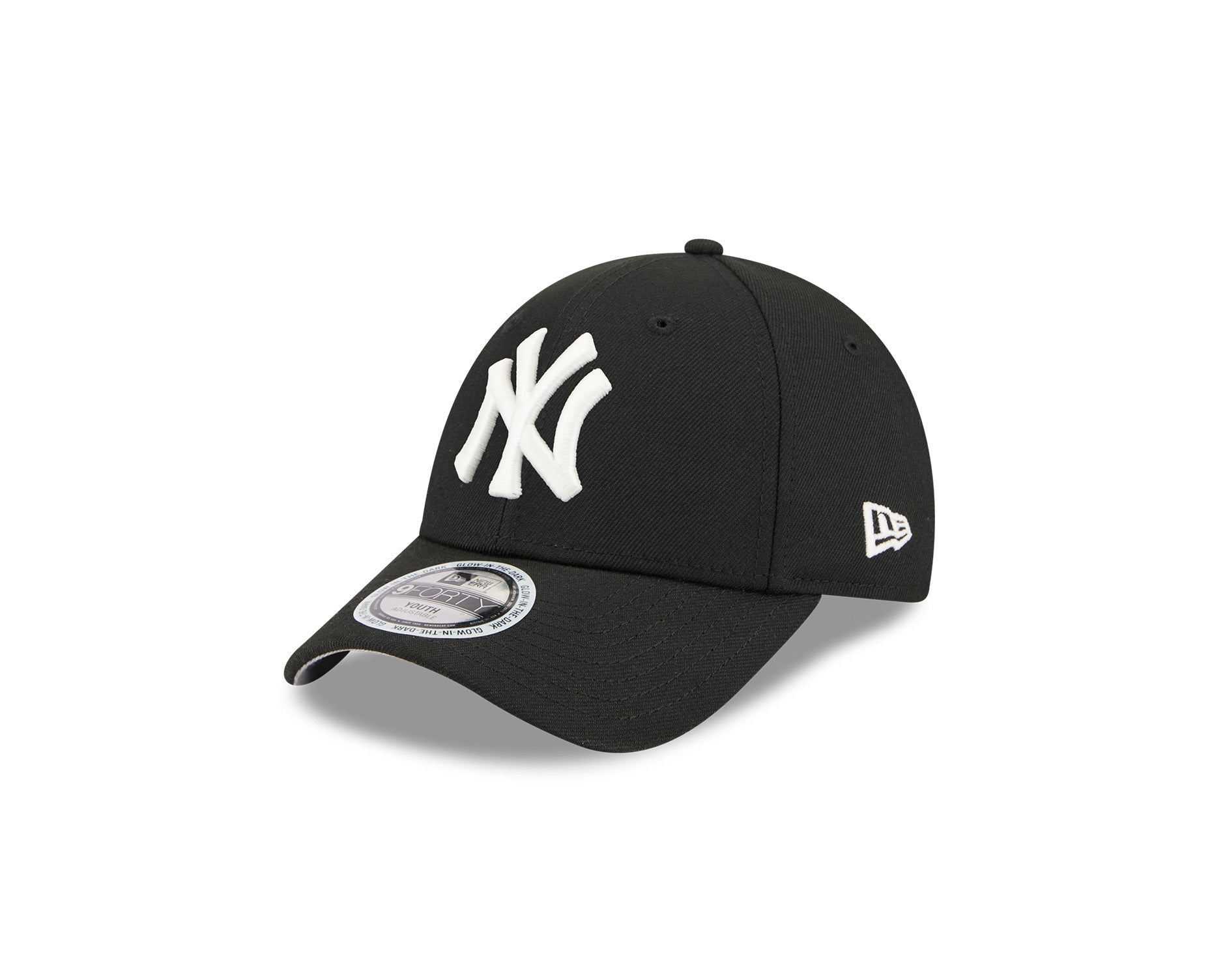New Era 9Forty Youth MLB Glow New York Yankees Black