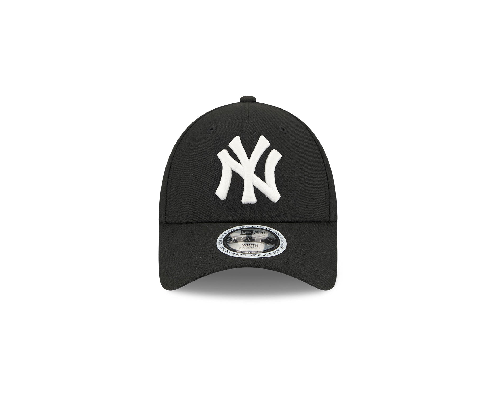 New Era 9Forty Youth MLB Glow New York Yankees Black