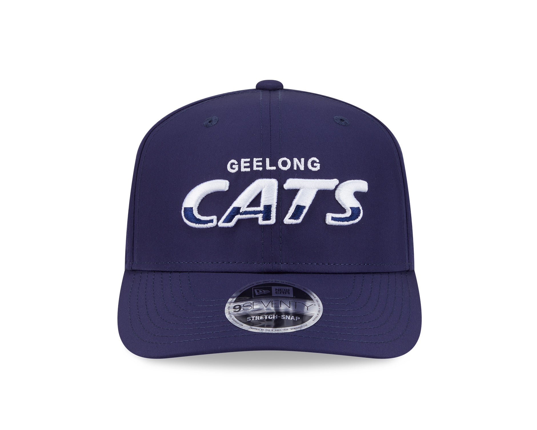 New Era 9Seventy AFL Split Script Geelong Cats OTC