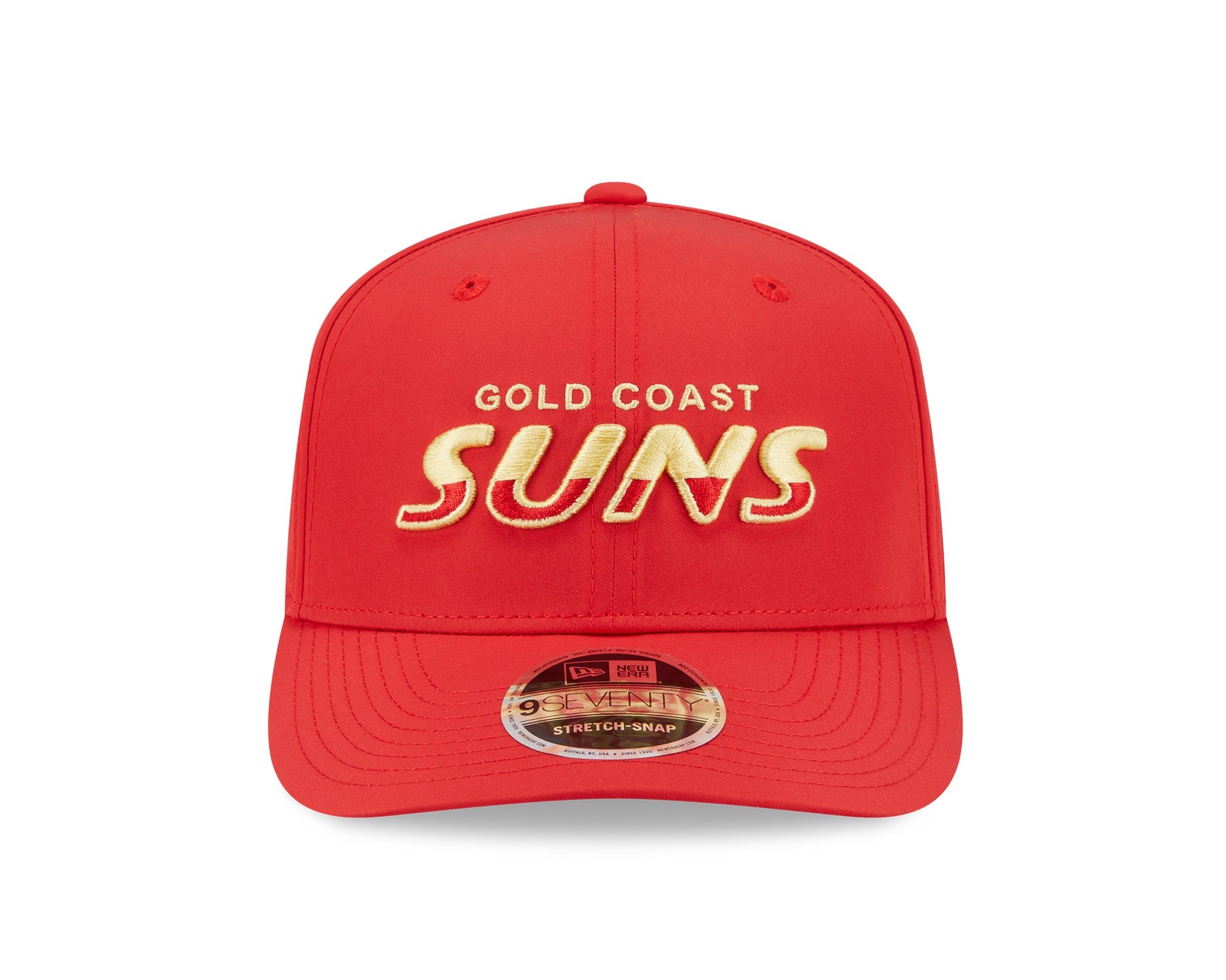 New Era 9Seventy AFL Split Script Gold Coast Suns OTC
