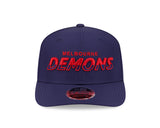 New Era 9Seventy AFL Split Script Melbourne Demons OTC