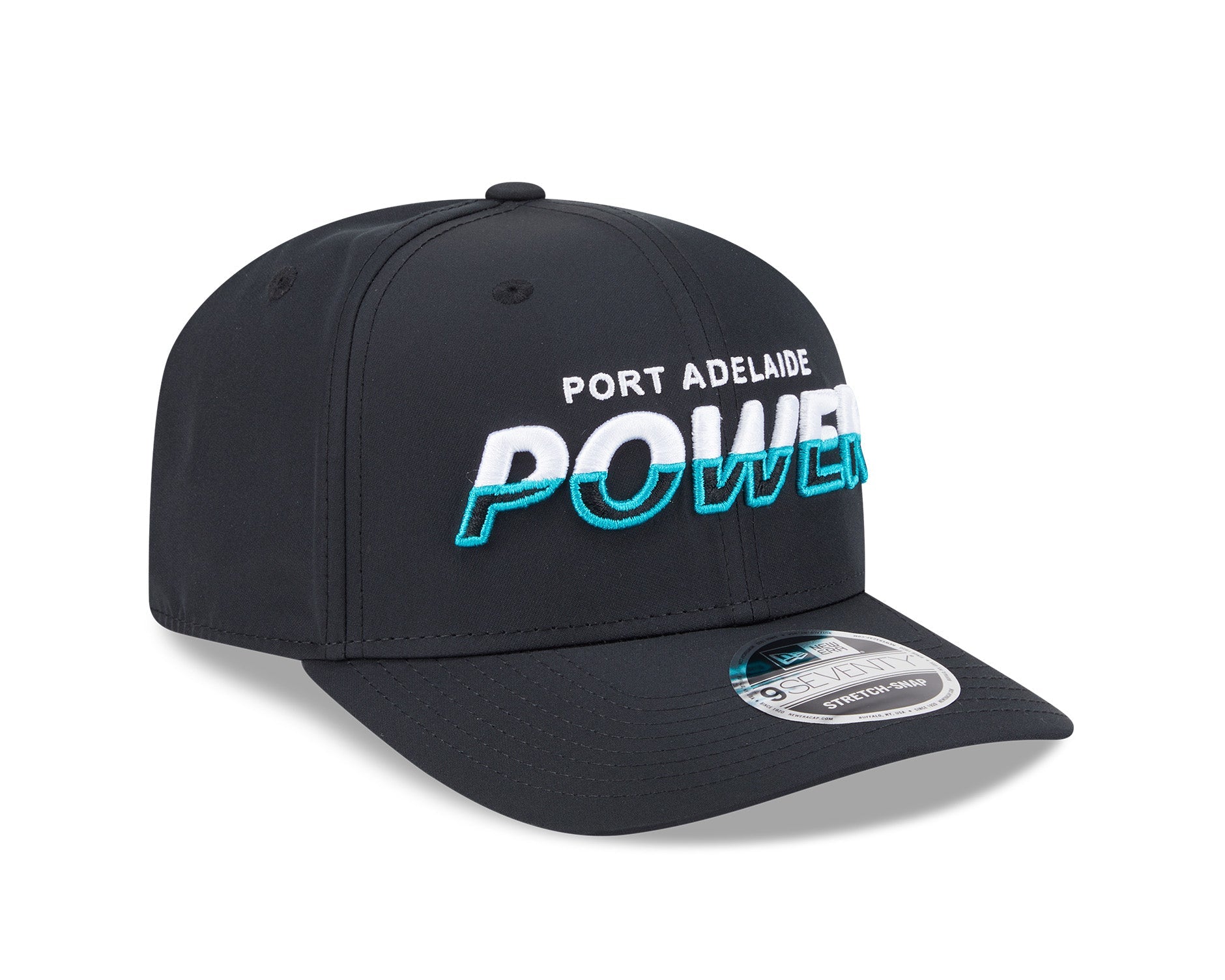 New Era 9Seventy AFL Split Script Port Adelaide Power OTC