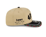 New Era 9Seventy F1 Alpine Racing LATAM Colapinto #43 Vegas Gold/Black