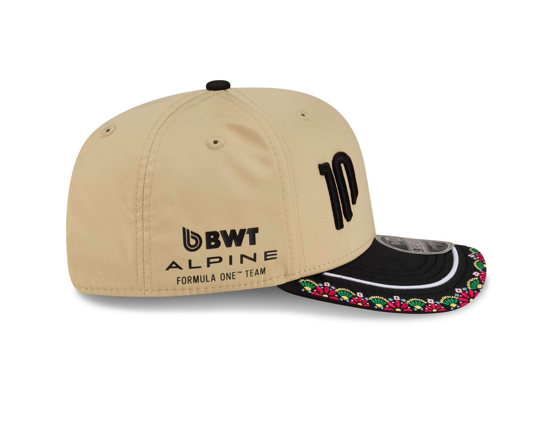 New Era 9Seventy F1 Alpine Racing LATAM Gasly #10 Vegas Gold/Black