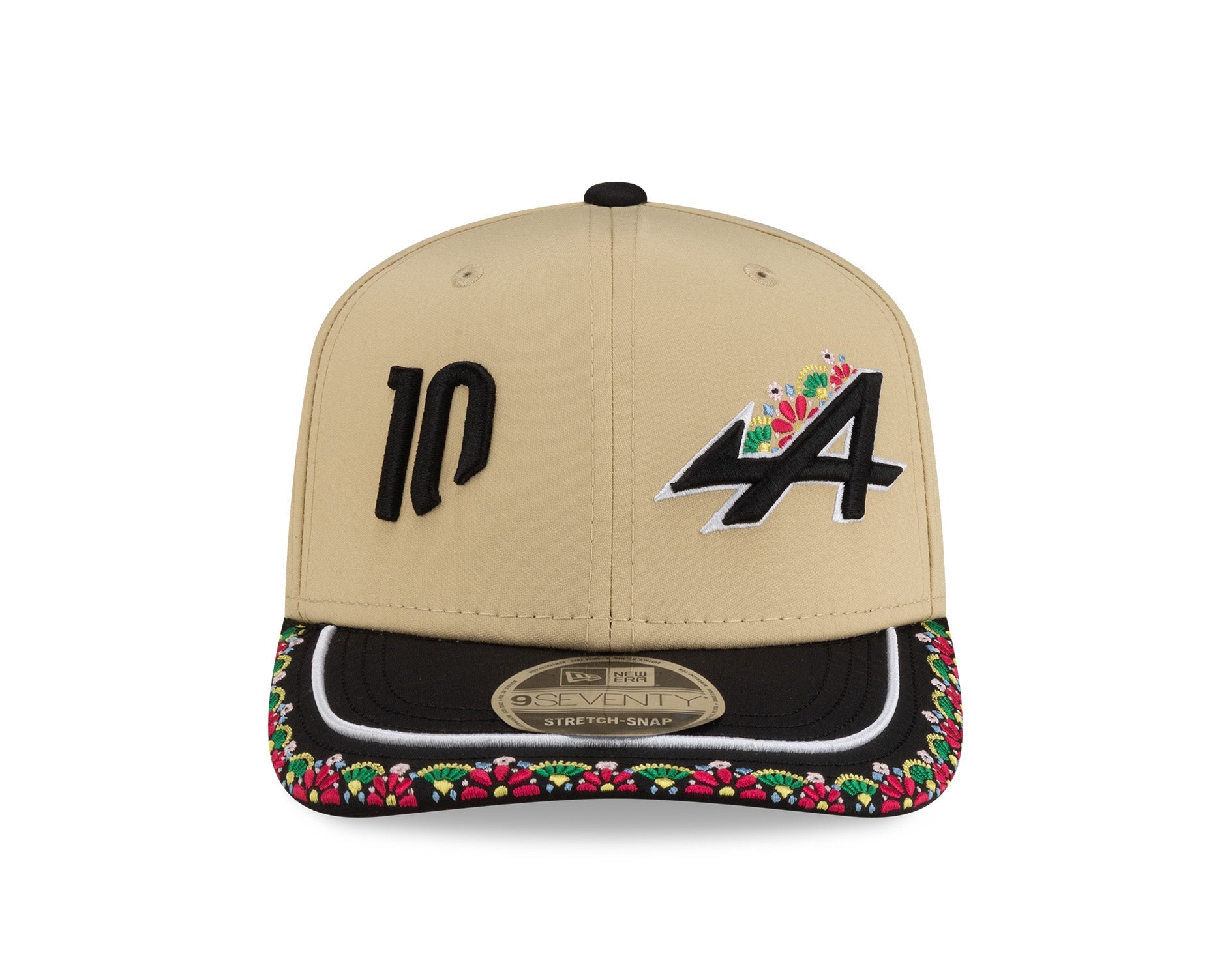 New Era 9Seventy F1 Alpine Racing LATAM Gasly #10 Vegas Gold/Black