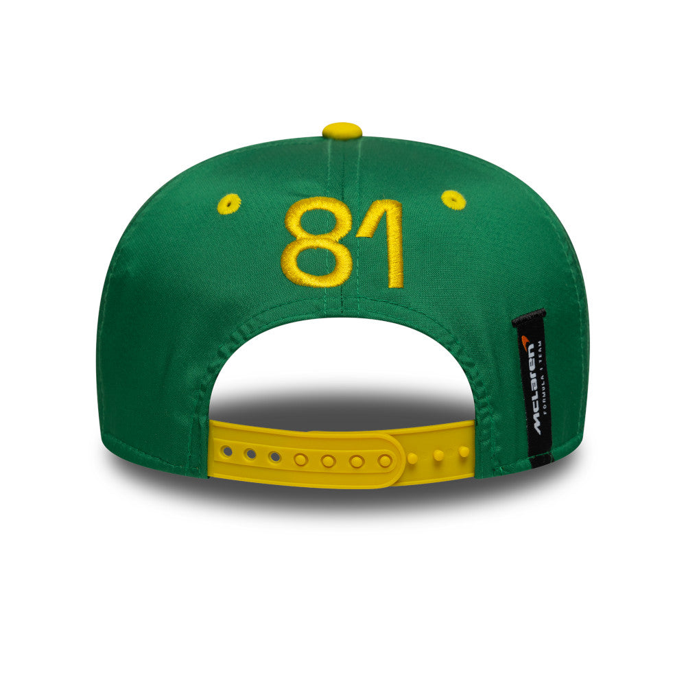 New Era 9Seventy F1 McLaren Racing Oscar Piastri #81 Australia GP Green