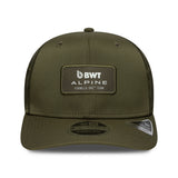 New Era 9Seventy F1 Patch Alpine Racing New Olive
