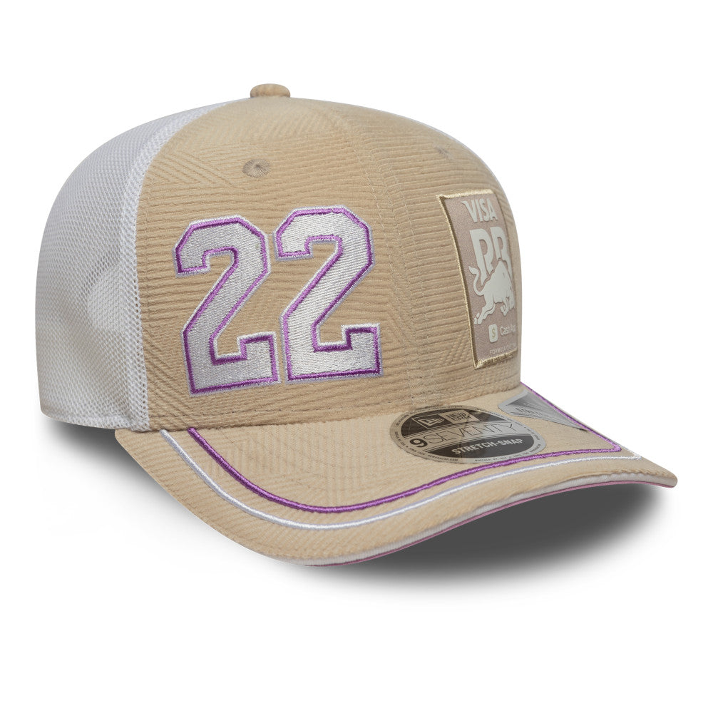 New Era 9Seventy F1 Visa Cash App Racing RB Miami Race Special Yuki Tsunoda #22 Stone
