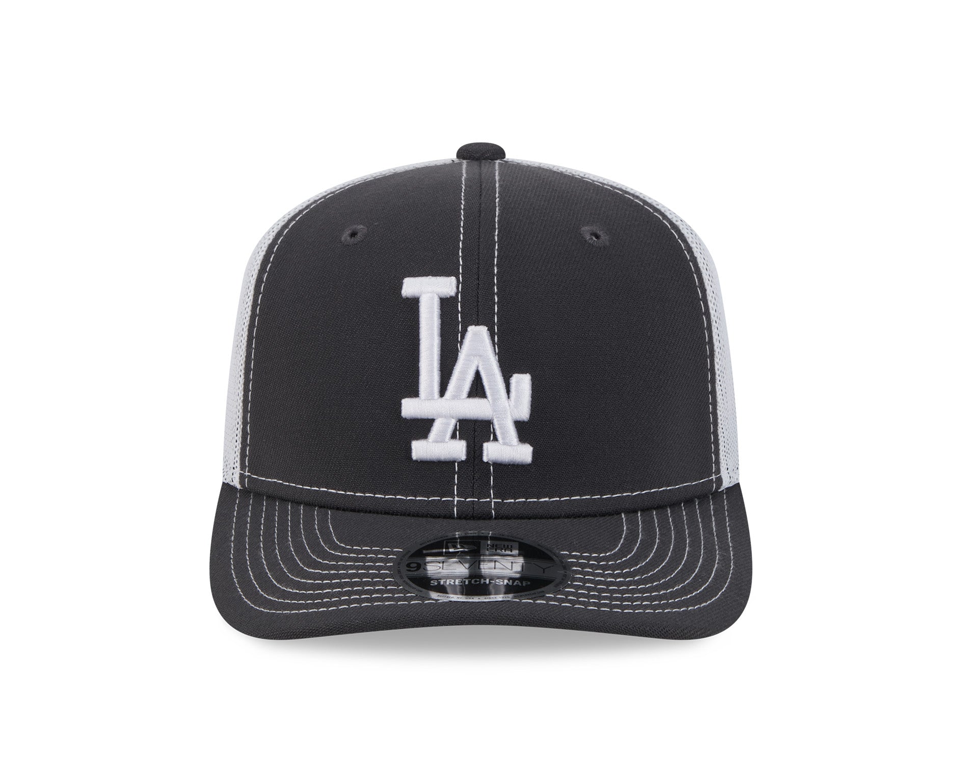 New Era 9Seventy MLB Contrast Trucker Los Angeles Dodgers Graphite/White