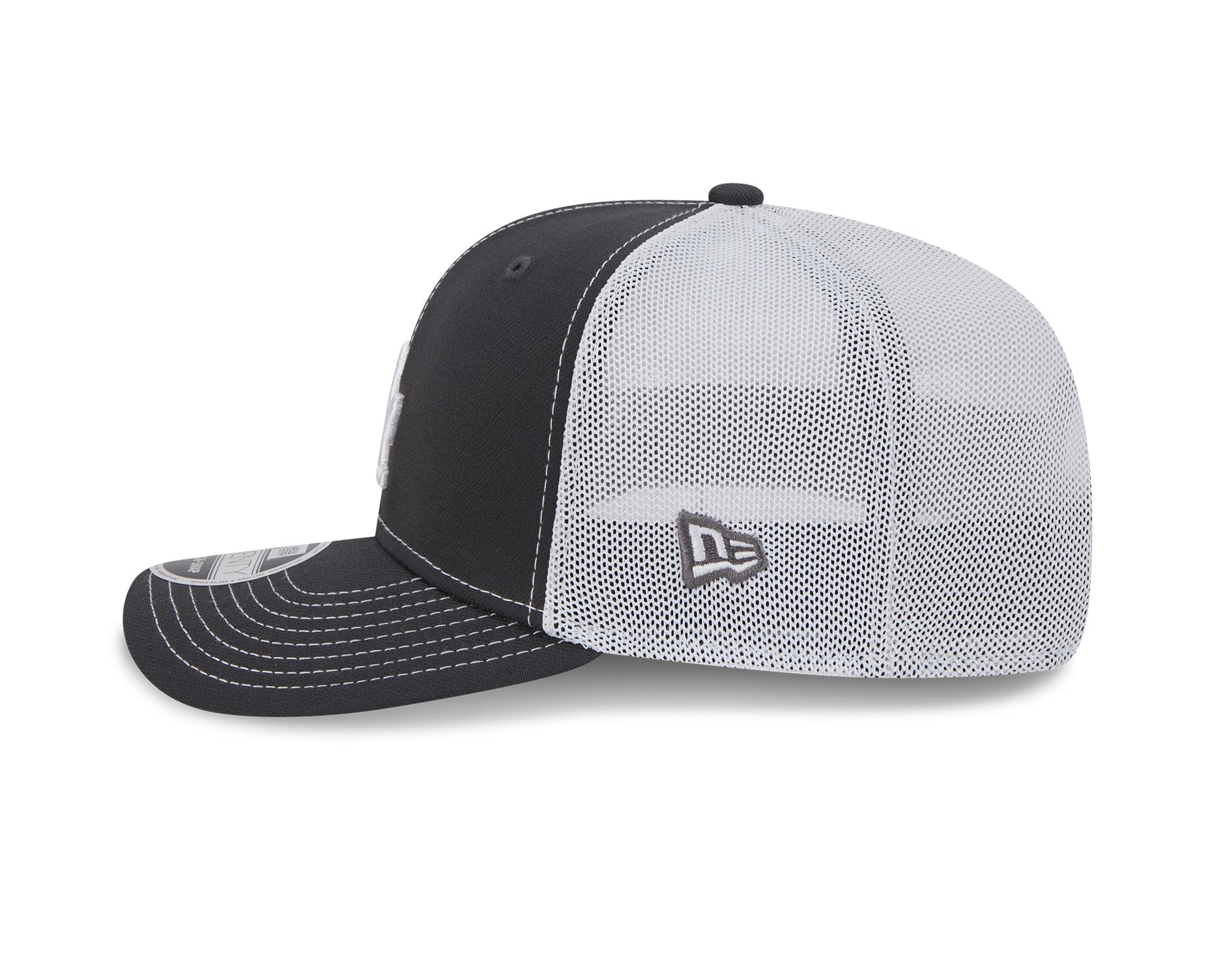 New Era 9Seventy MLB Contrast Trucker Los Angeles Dodgers Graphite/White