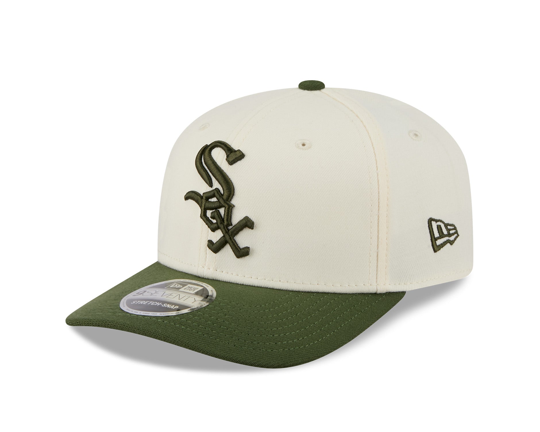 New Era 9Seventy MLB Rifle Green 2Tone Chicago White Sox Chrome White/Rifle Green
