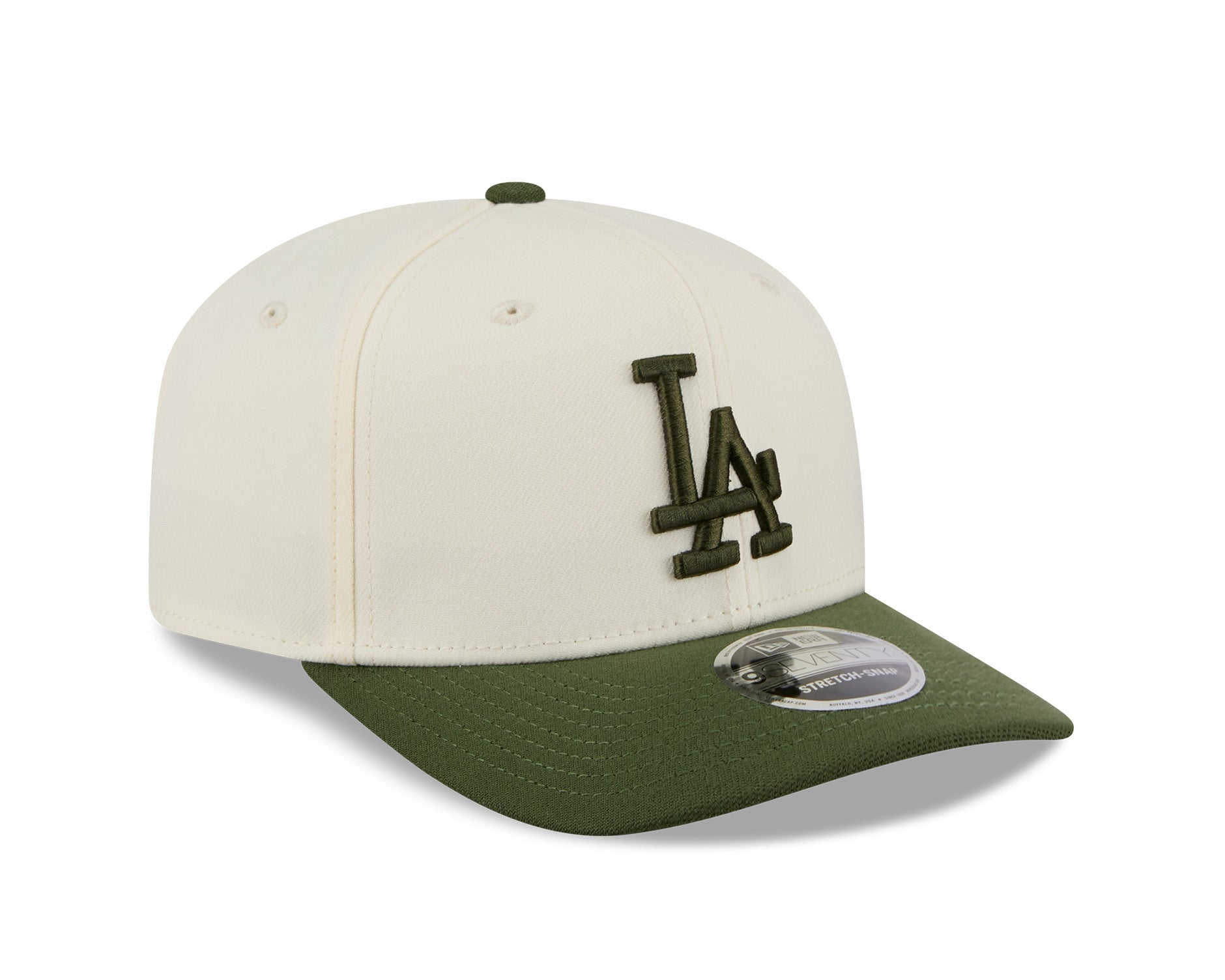 New Era 9Seventy MLB Rifle Green 2Tone Los Angeles Dodgers Chrome White/Rifle Green