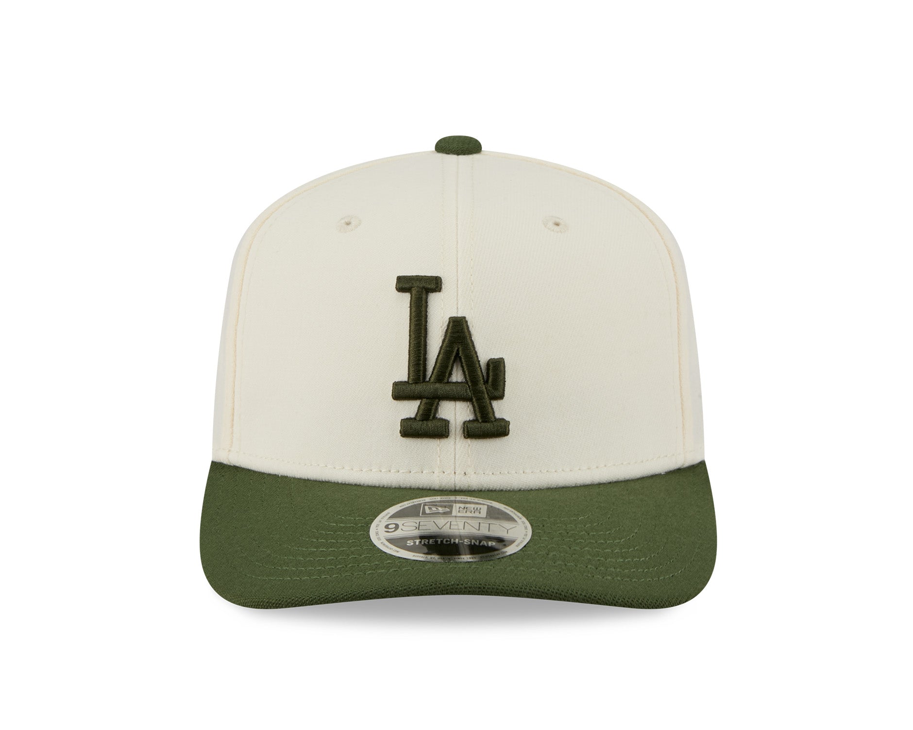 New Era 9Seventy MLB Rifle Green 2Tone Los Angeles Dodgers Chrome White/Rifle Green
