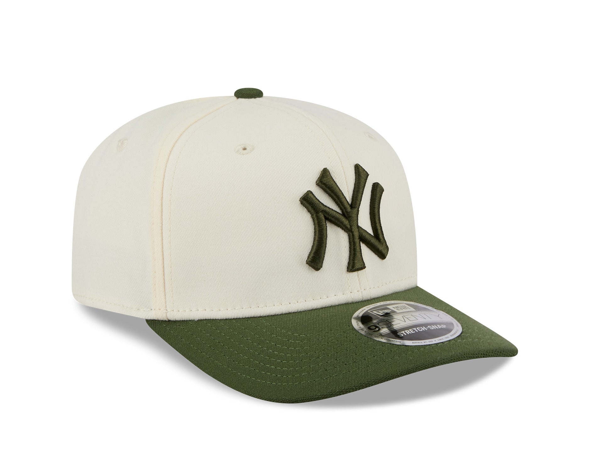 New Era 9Seventy MLB Rifle Green 2Tone New York Yankees Chrome White/Rifle Green