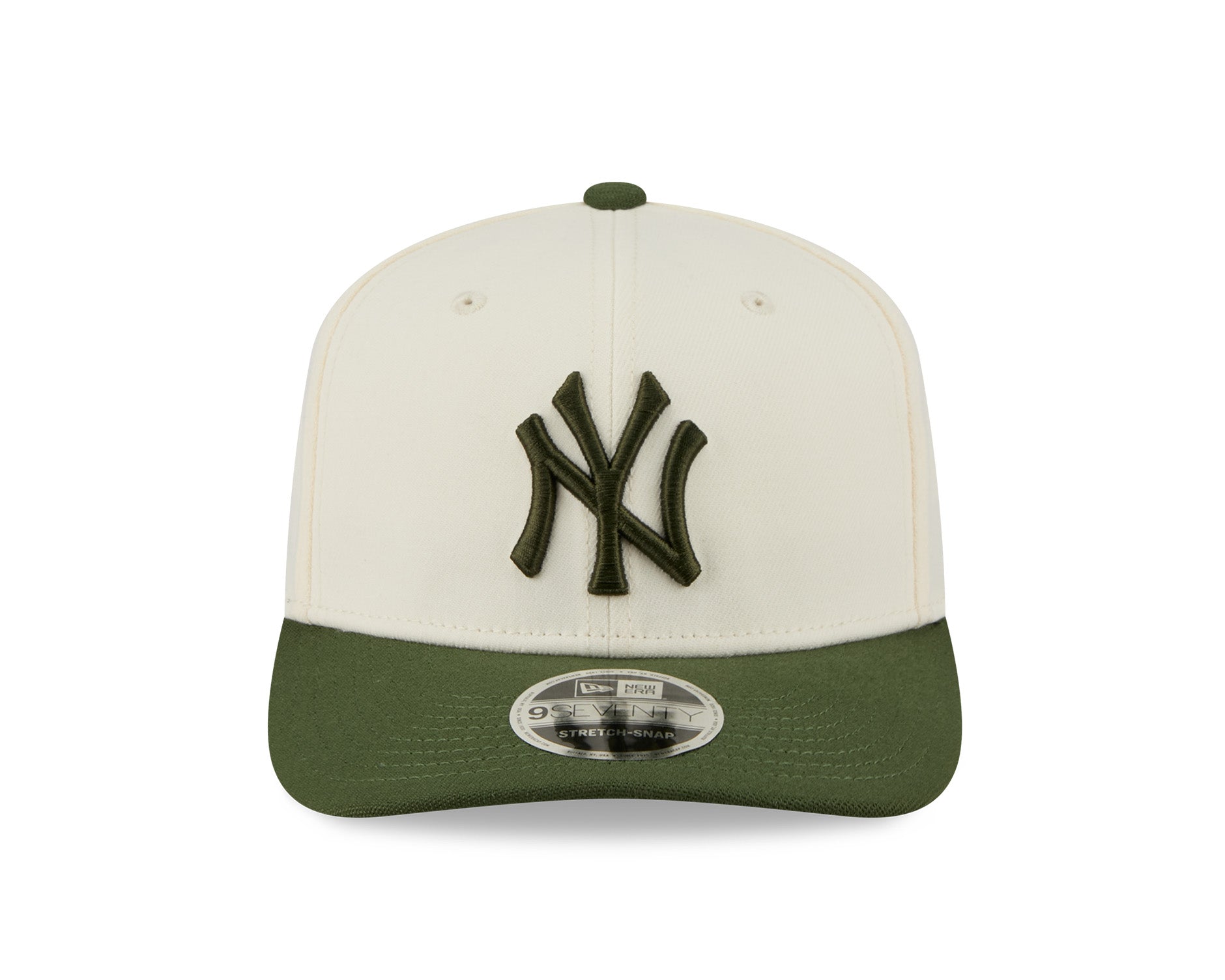 New Era 9Seventy MLB Rifle Green 2Tone New York Yankees Chrome White/Rifle Green