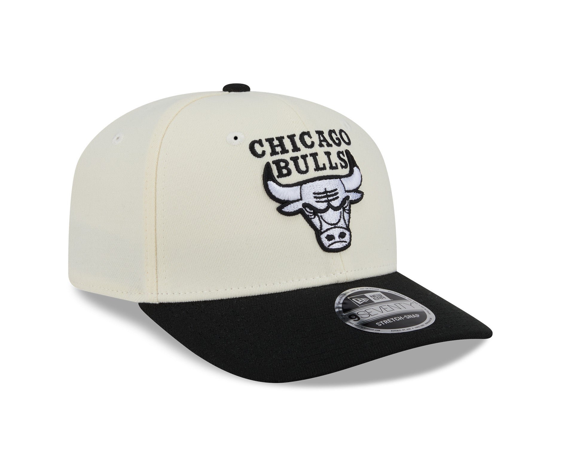 New Era 9Seventy NBA 2Tone Chicago Bulls Chrome White/Black