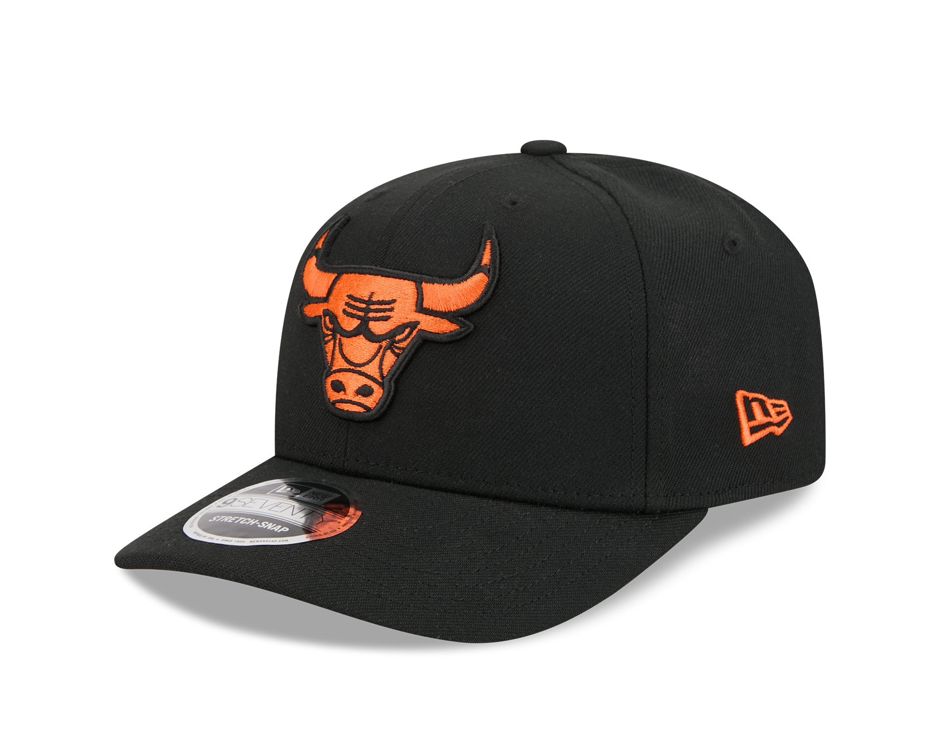 New Era 9Seventy NBA Orange Pop Chicago Bulls Black