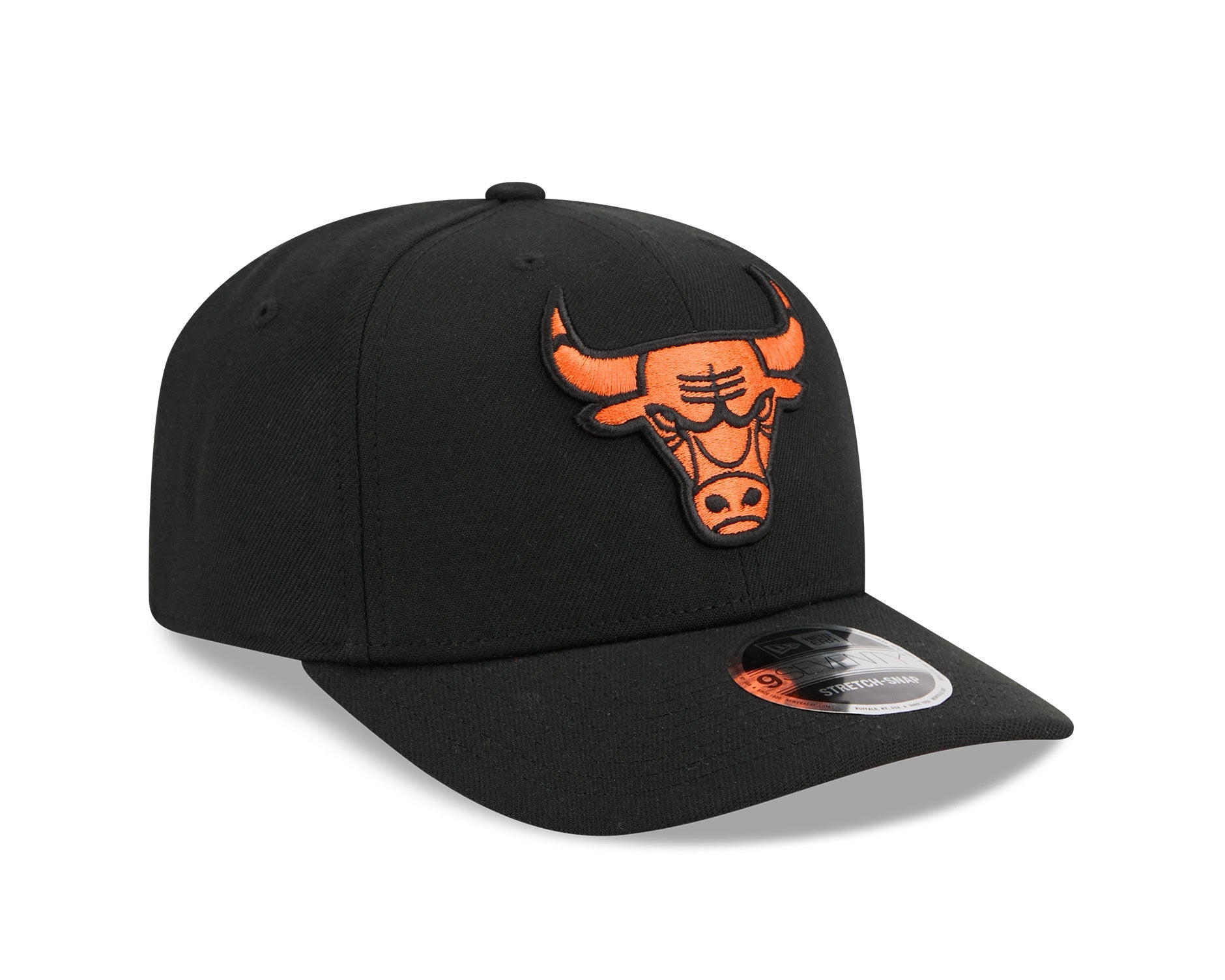 New Era 9Seventy NBA Orange Pop Chicago Bulls Black