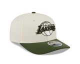New Era 9Seventy NBA Rifle Green 2Tone Los Angeles Lakers Chrome White/Rifle Green