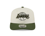 New Era 9Seventy NBA Rifle Green 2Tone Los Angeles Lakers Chrome White/Rifle Green