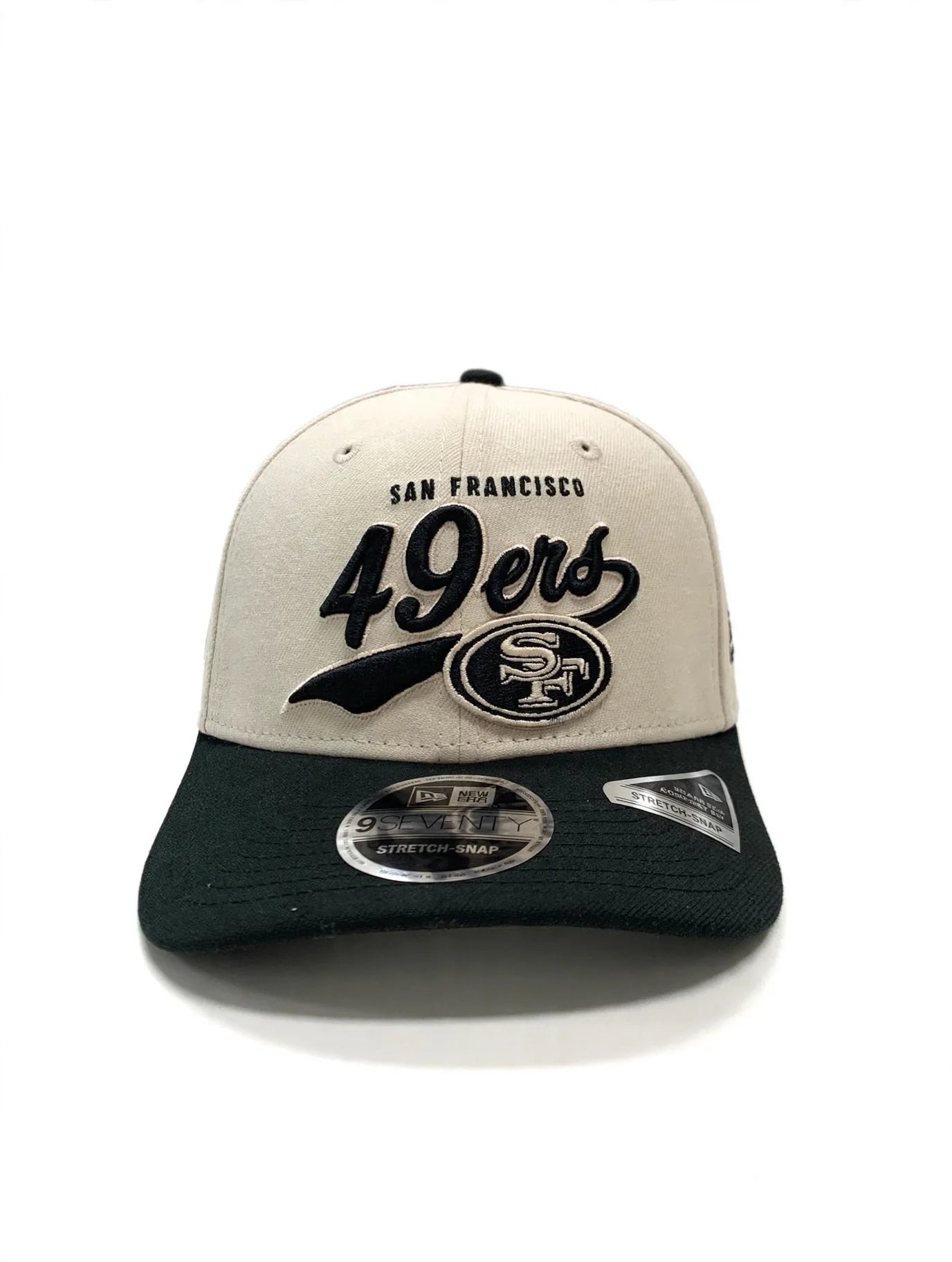 New Era 9Seventy NFL 2Tone Script San Francisco 49ers Stone/Black