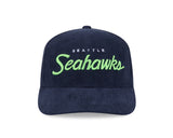 New Era 9Seventy NFL Cord Script Seattle Seahawks OTC