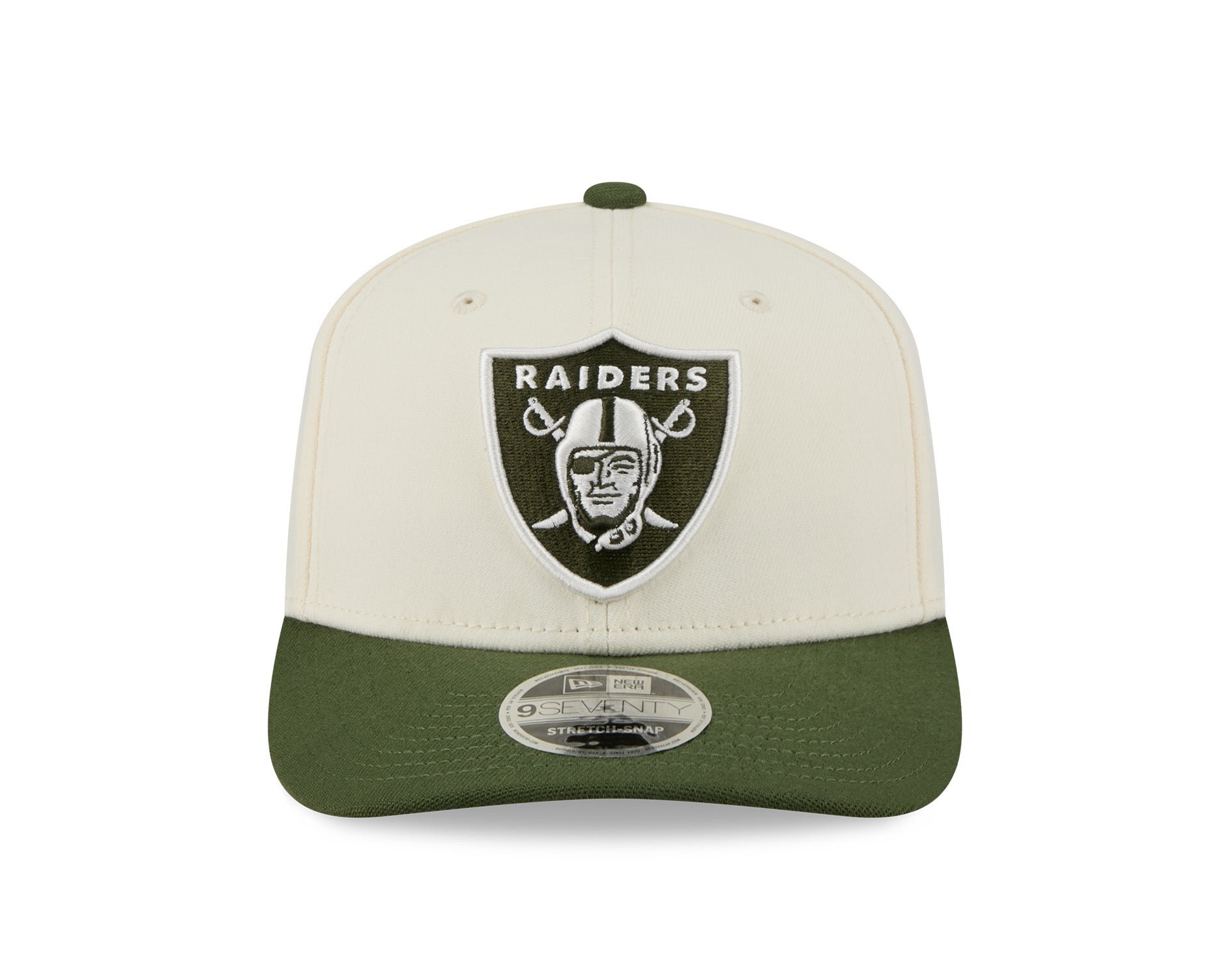 New Era 9Seventy NFL Rifle Green 2Tone Las Vegas Raiders Chrome White/Rifle Green