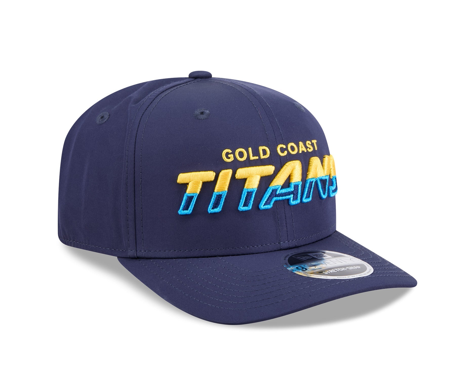 New Era 9Seventy NRL Split Script Gold Coast Titans OTC