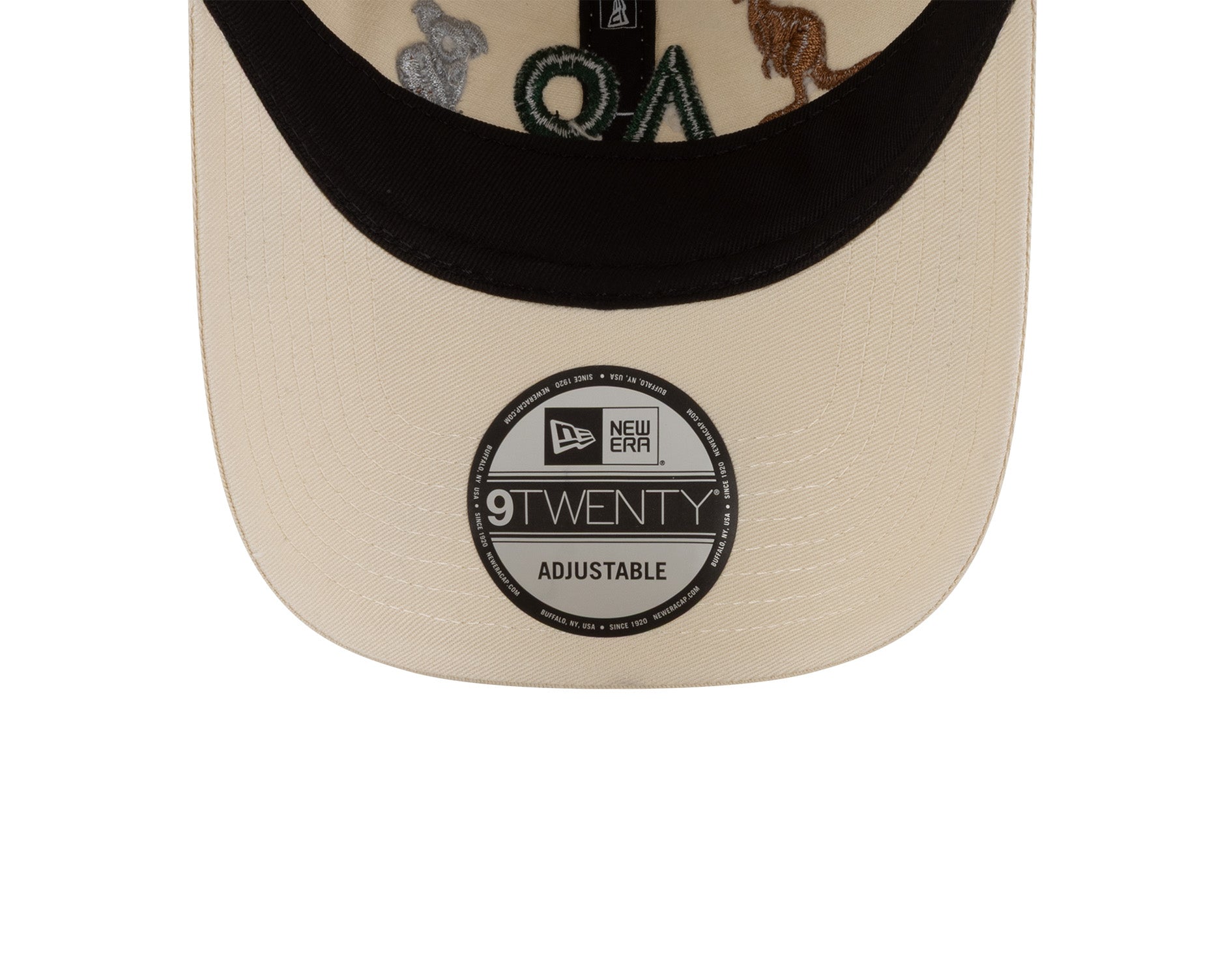 New Era 9Twenty Australian Open 2026 Icons Light Cream