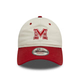 New Era 9Twenty Contrast Visor AC Milan Beige