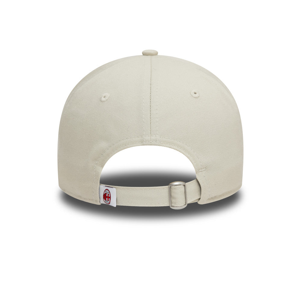 New Era 9Twenty Logo AC Milan Ivory Black