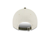 New Era 9Twenty MLB 2 Tone Snow Wash New York Yankees New Olive