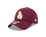 New Era 9Twenty MLB Boucle Los Angeles Dodgers Frosted Burgundy