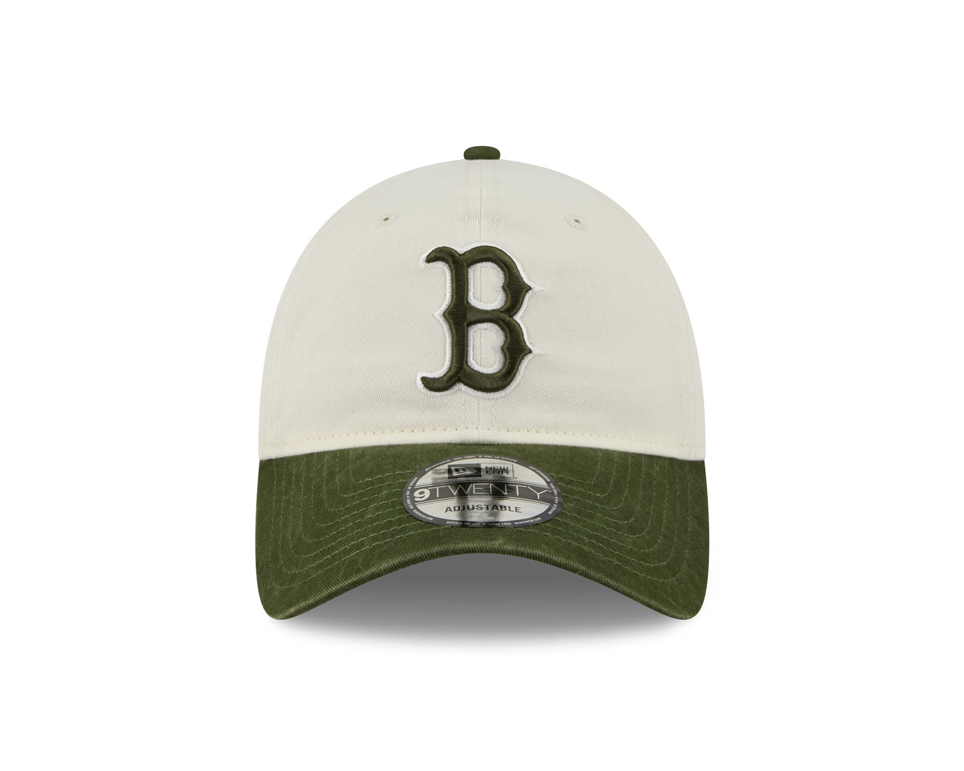 New Era 9Twenty MLB Chrome 2Tone Boston Red Sox Chrome White/Rifle Green