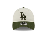 New Era 9Twenty MLB Chrome 2Tone Los Angeles Dodgers Chrome White/Rifle Green