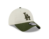 New Era 9Twenty MLB Chrome 2Tone Los Angeles Dodgers Chrome White/Rifle Green