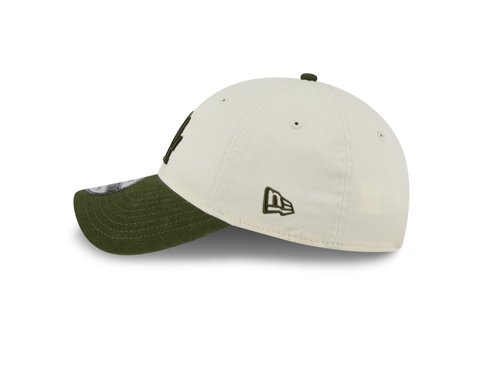 New Era 9Twenty MLB Chrome 2Tone Los Angeles Dodgers Chrome White/Rifle Green