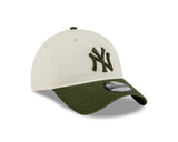 New Era 9Twenty MLB Chrome 2Tone New York Yankees Chrome White/Rifle Green
