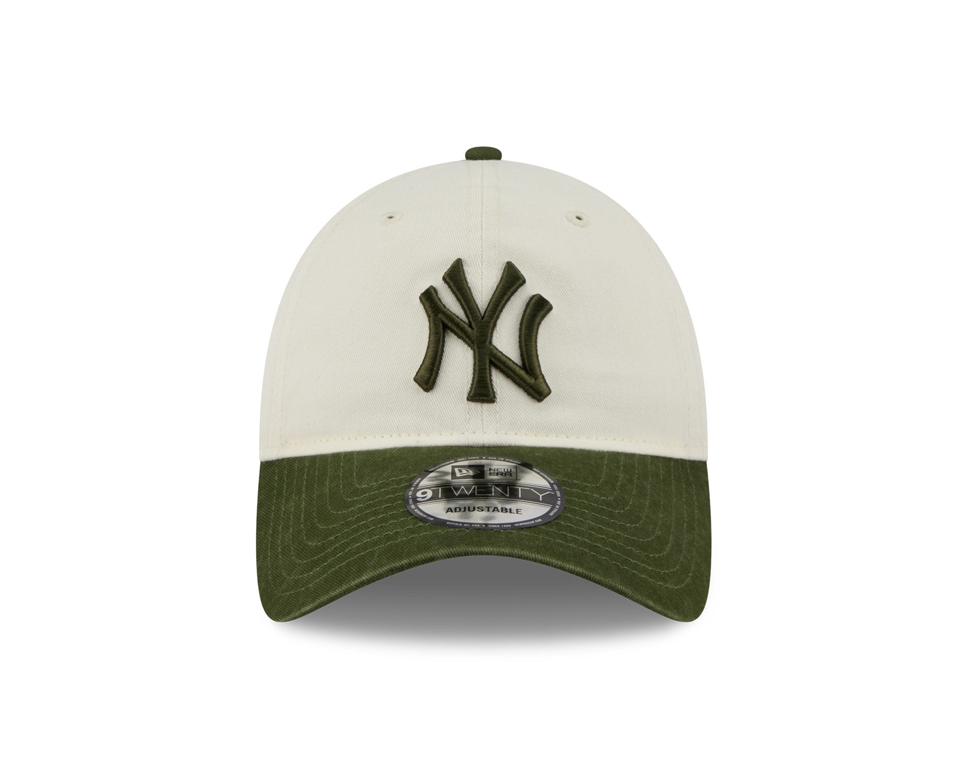 New Era 9Twenty MLB Chrome 2Tone New York Yankees Chrome White/Rifle Green