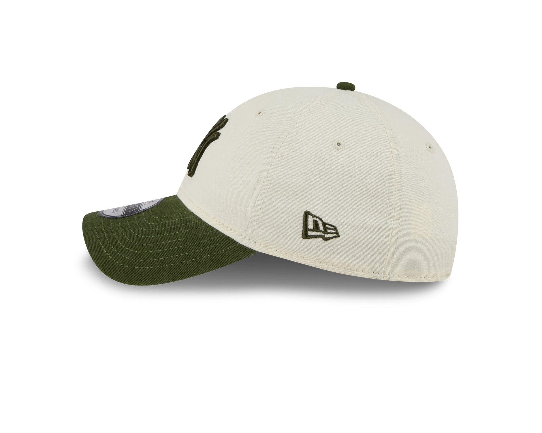 New Era 9Twenty MLB Chrome 2Tone New York Yankees Chrome White/Rifle Green