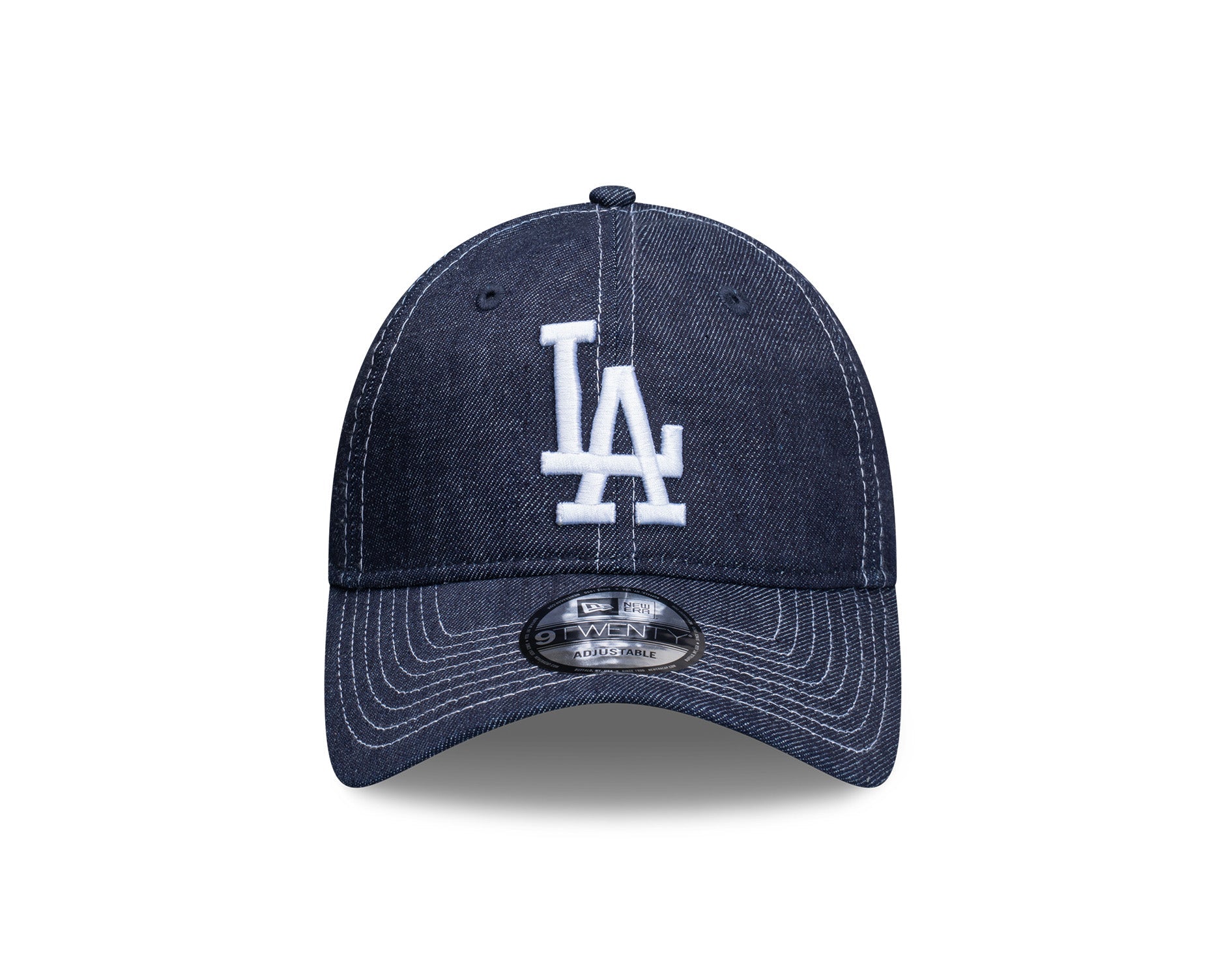 New Era 9Twenty A-Frame MLB Denim Contrast Los Angeles Dodgers Navy