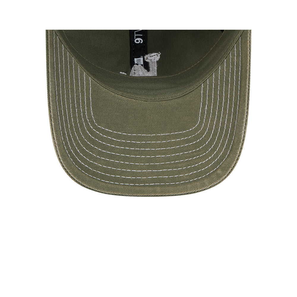New Era 9Twenty MLB Frayed Los Angeles Dodgers Olive